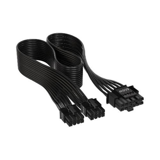 Corsair 600W PCIe 5.0 12VHPWR Type-4 PSU Power Cable Corsair 600W PCIe 5.0 12VHPWR Type-4 PSU Power Cable