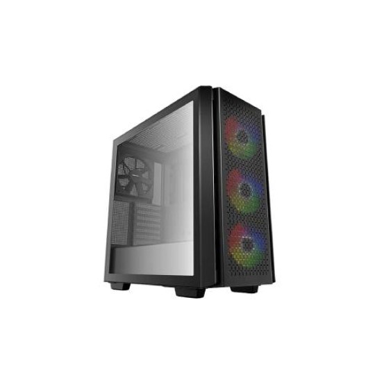 DeepCool CG560 Tempered Glass Mid-Tower ATX Case (Black)