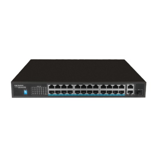 EWIND EW-S1726CFU-AP 24 PORTS 100Mbps AI POE SWITCH
