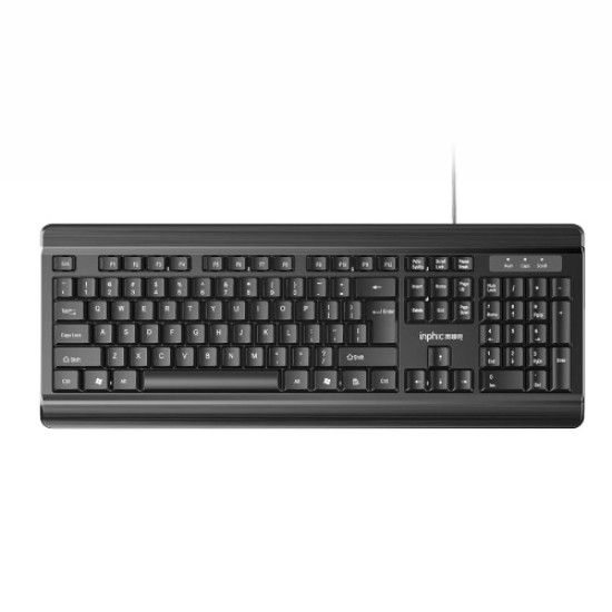Inphic V580 Reliable Full‑Size Wired Office Keyboard