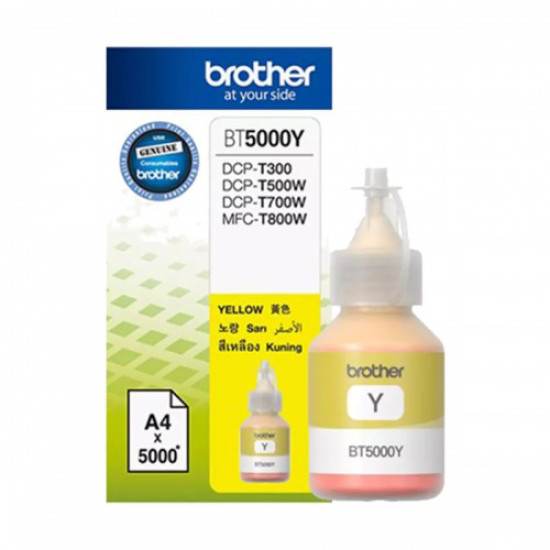 Brother BT-5000 Y Yellow Ink Bottle