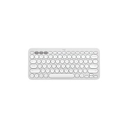 Logitech Pebble Keys 2 K380S Bluetooth Multi Device Tonal White Keyboard