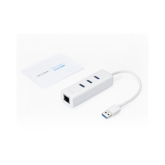TP-Link UE330 USB 3 Port HUB With Gigabit Ethernet Port Price in BD