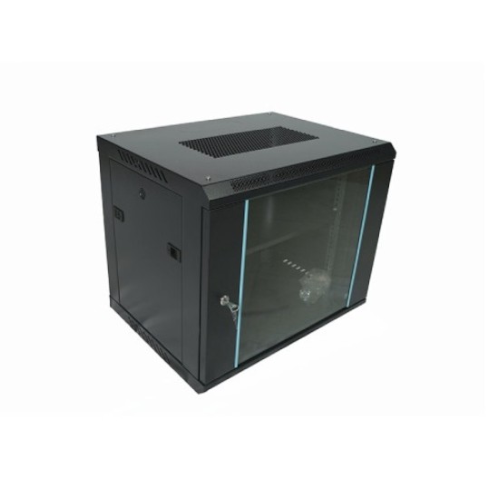 Toten 9U 530 x 400mm Wall Mount Server Rack
