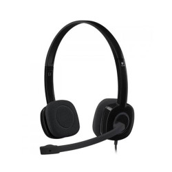 Logitech H151 Stereo Headset Black