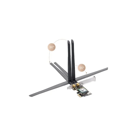 Asus PCE-AX3000 wifi 6 PCIe-kaart - - Voor 23.59u, morgen in huis