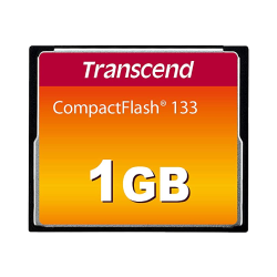 Transcend TS1GCF133 1GB 133X Compact Flash Card