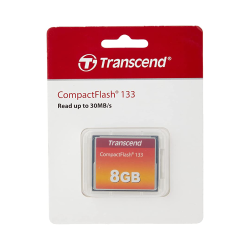 Transcend 8GB CompactFlash 133x Memory Card 