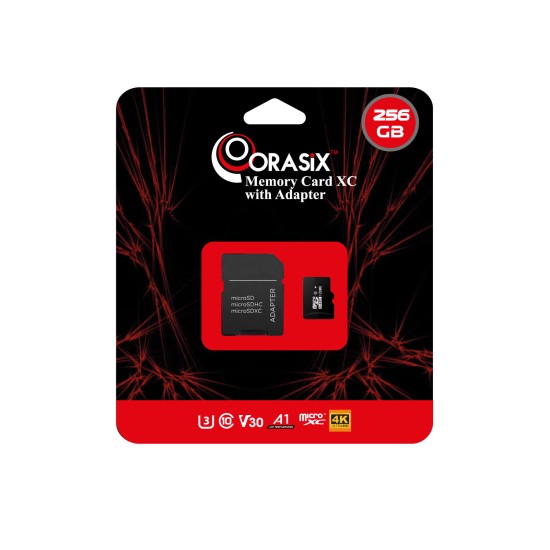 Orasix memory card XC with Adapter