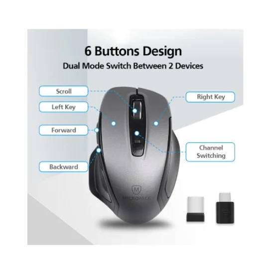 Micropack MP752W Speedy Pro Wireless Mouse price in BD