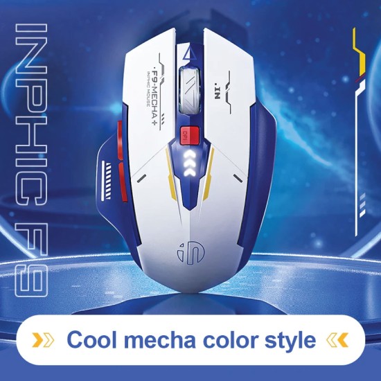 Inphic F9 V2 2.4G Wireless Office Mouse with Silent Clicks