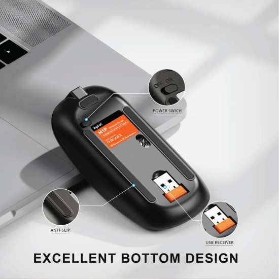 Inphic M1P Ultra Slim 2.4G Wireless Mouse