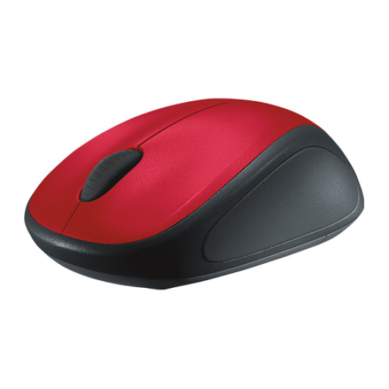 Logitech M235 Wireless Mouse-Red