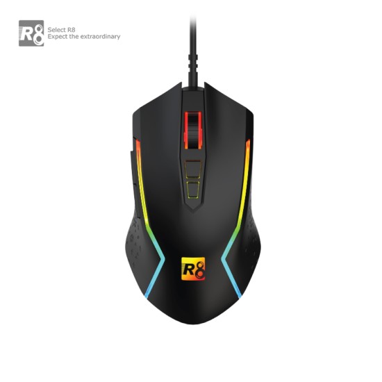 R8 G203 RGB Wired Gaming Mouse