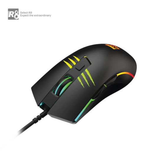 R8 G204 RGB Wired Gaming Mouse