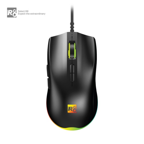 R8 G208 RGB Wired Gaming Mouse