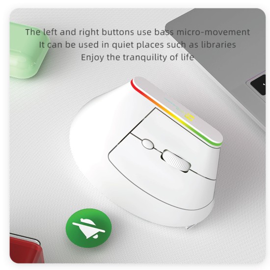 R8 X2 Wireless And Bluetooth Rechargeable Mouse