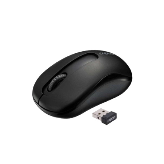Rapoo M10 Plus Wireless Optical Black Mouse