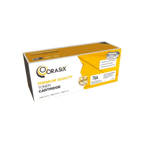 Orasix 76A Premium Black Laser Jet Toner Cartridge Without Chip (CF276A)