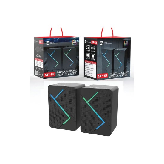 R8 SP-13 WIRED DAZZLING SMALL SPEAKER