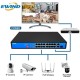 EWIND EW-S1519CF-AP 19 PORTS GIGABIT UPLINK POE FIBER SWITCH