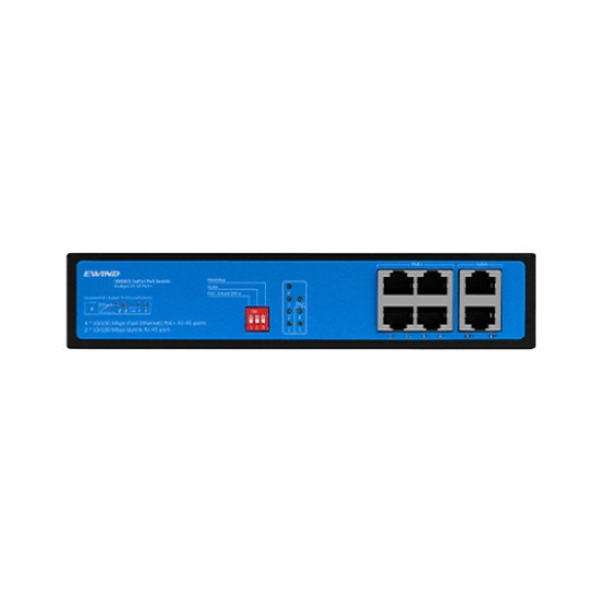 EWIND EW-S1506CF-AP 6 PORTS POE SWITCH WITH BUILD-IN POWER SUPPLY EWIND EW-S1506CF-AP 6 PORTS POE SWITCH WITH BUILD-IN POWER SUPPLY