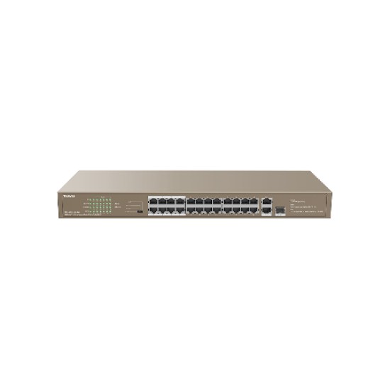 Tenda TEF1126P-24-250W 24FE+2GE/1SFP Rackmount Switch