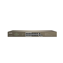 Tenda TEF1118P-16 10/100Mbps PoE +1 Gigabit/SFP Slots Switch Tenda TEF1118P-16 10/100Mbps PoE +1 Gigabit/SFP Slots Switch