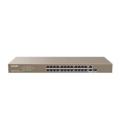 Tenda TEF1226P-24-410W 24FE+2GE/1SFP Smart Switch With 24-Port PoE Switch  Tenda TEF1226P-24-410W 24FE+2GE/1SFP Smart Switch With 24-Port PoE Switch