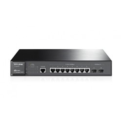 TP-LINK TL-SG3210 JetStream 8 Port Gigabit L2 Light Managed Switch with 2 SFP Slots